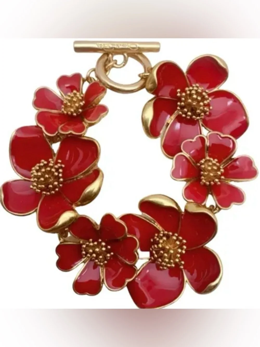 Oscar de la Renta Flower bracelet